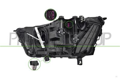 PROIETTORE DESTRO-ELETTRICO-CON MOTORE-FULL LED-VERSIONE ZKW