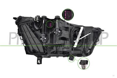PROIETTORE SINISTRO-ELETTRICO-CON MOTORE-FULL LED-VERSIONE ZKW
