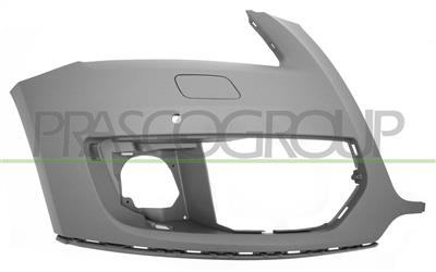FRONT BUMPER RIGHT-PRIMED-WITH HEADLAMP WASHER AND COVER-WITH PDC+SENSOR HOLDER