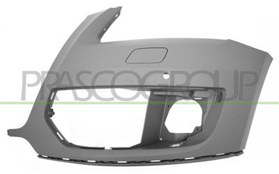 FRONT BUMPER LEFT-PRIMED-WITH HEADLAMP WASHER AND COVER-WITH PDC+SENSOR HOLDER