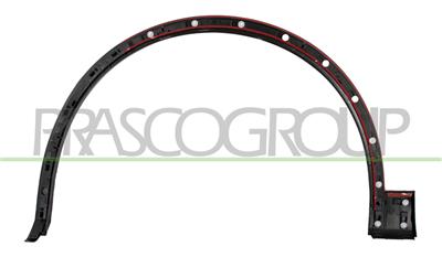 FRONT WHEEL ARCH EXTENSION RIGHT-PRIMED-WITH CLIPS-WITH DOUBLE SIDED TAPE