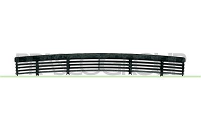 GRILLE CENTRALE DE PARE-CHOCS AVANT OUVERTE-NOIRE - MOD. 09/1996 >