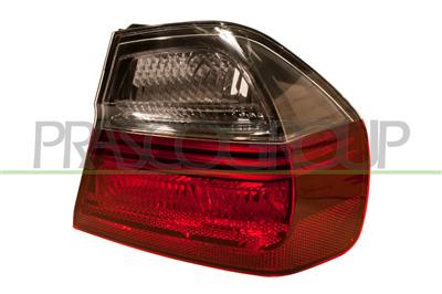TAIL LAMP RIGHT-OUTER-WITHOUT BULB HOLDER RED/SMOKE MOD. 4 DOOR