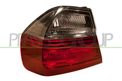 TAIL LAMP LEFT-OUTER-WITHOUT BULB HOLDER RED/SMOKE MOD. 4 DOOR