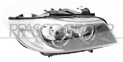 HEADLAMP RIGHT XENON D1S+H7/H10 ELECTRIC-WITH MOTOR