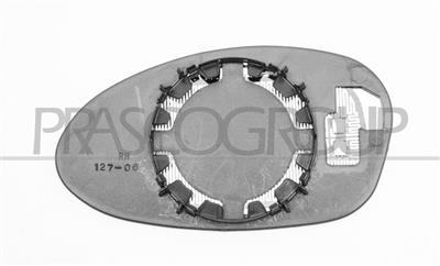 MIRROR GLASS BASE RIGHT-ASPHERICAL-HEATED-BLUE MOD. > 09/2009