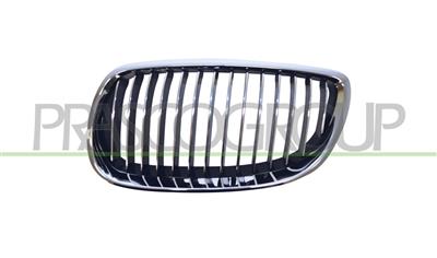 GRILLE CALANDRE GAUCHE CHROMEE-CHROMEE/NOIRE MOD. > 2010