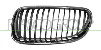 GRILLE CALANDRE GAUCHE CHROMEE-CHROMEE/NOIRE MOD.2010>