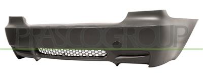 REAR BUMPER-PRIMED-WITH TOW HOOK COVER-WITH REAR BUMPER GRILLE MOD. COUPE'/CONVERTIBLE