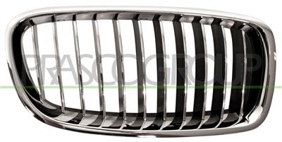 GRILLE CALANDRE DROITE CHROMEE-CHROMEE/NOIRE-MOD. LUXURY LINE