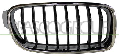 GRILLE CALANDRE DROITE-CHROMEE/NOIRE-MOD. SPORT LINE