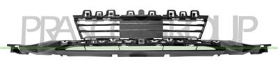 FRONT BUMPER SPOILER-LOWER-BLACK-WITH ADAPTIVE CRUISE CONTROL
