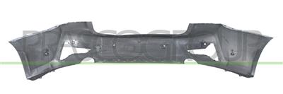 REAR BUMPER-PRIMED-WITH TOW HOOK COVER-WITH PDC AND PARK ASSIST HOLE+SENSOR HOLDERS MOD. 4 DOOR-SPORTLINE