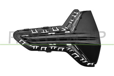 REJILLA DERECHA PARACHOQUES DELANTERO-NEGRA MOD. LUXURY LINE
