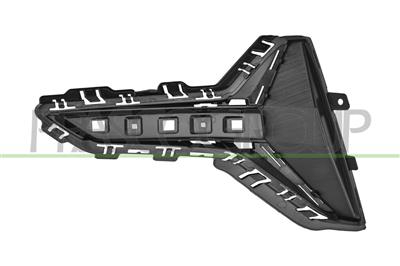 REAR BUMPER GRILLE LEFT-BLACK MOD. 4 DOOR LUXURY