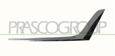 GRILLE MOLDING LEFT-UPPER-CHROME MOD. LUXURY LINE