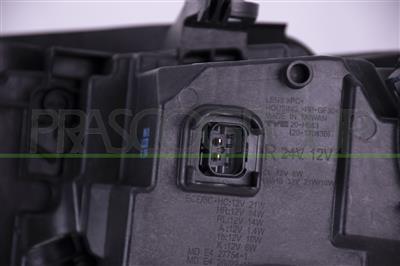 OPTICA DERECHA H4 ELECTRICA-CON MOTOR-LED MOD. 4 PUERTAS