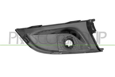 ZIELEISTE LINKS STOSSANGENGITTER VORNE-UNTEN-SCHWARZ-GLAENZEND-MIT LOECHERN FUER PDC+HALTERN MOD. M340