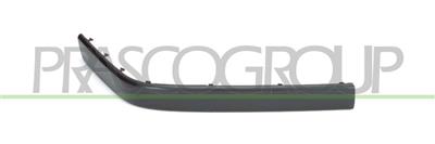 FRONT BUMPER MOLDING-RIGHT-BLACK