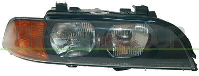 HEADLAMP RIGHT H7+HB3 ELECTRIC-WITH MOTOR-WITH AMBER LAMP