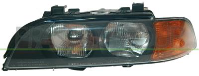 HEADLAMP LEFT H7+HB3 ELECTRIC-WITH MOTOR-WITH AMBER LAMP