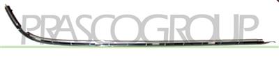 REAR BUMPER-CHROME PROFILE RIGHT MOD. 09/01 >