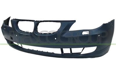 FRONT BUMPER-PRIMED-WITH HEADLAMP WASHER AND PDC+SENSOR HOLDERS