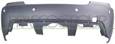 PARACHOQUES TRASERO-IMPRIMADO CON AGUJEROS SENSORES MOD. 4 PORTE-M
