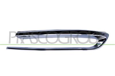 REAR BUMPER MOLDING RIGHT-CHROME MOD. LUXURY LINE-4 DOOR