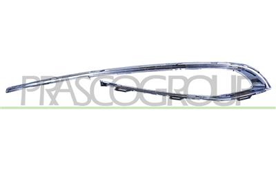 MOULURE GAUCHE DE GRILLE DE PARE-CHOCS AVANT-CHROMEE