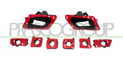 KIT SOPORTES SENSORES-PARACHOQUES DELANTERO (6PCS)