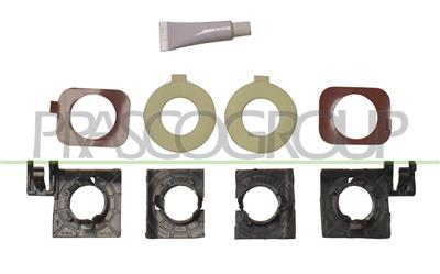 KIT SOPORTES SENSORES-PARACHOQUES TRASERO (4PCS)