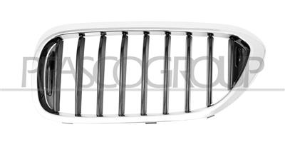 REJILLA IZQUIERDA CROMADA/NEGRA MOD. M-SPORT LINE