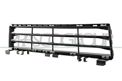 GRIGLIA PARAURTI ANTERIORE-CENTRALE-NERA MOD. SPORT-LUXURY LINE