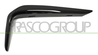 MOLDURA DERECHA PARACHOQUES DELANTERO-NEGRA/BRILLANTE MOD. M-TECH