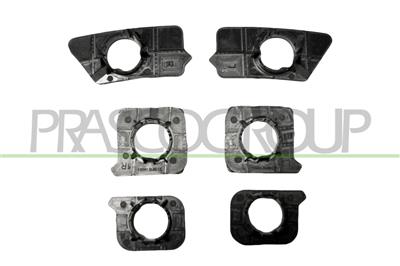 KIT OF SENSOR HOLDERS FOR FRONT BUMPER (6PCS)