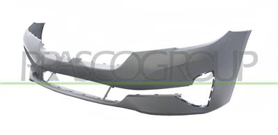 FRONT BUMPER-PRIMED-WITH TOW HOOK COVER-WITH CUTTING MARKS FOR PDC AND PARK ASSIST