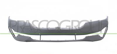 FRONT BUMPER-PRIMED-WITH TOW HOOK COVER-WITH PDC+SENSOR HOLDERS-WITH CUTTING MARKS FOR PARK ASSIST