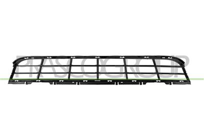 FRONT BUMPER GRILLE-CENTRE-BLACK-GLOSSY