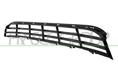 FRONT BUMPER GRILLE-CENTRE-BLACK-GLOSSY