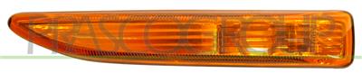 FEU D'AILE GAUCHE ORANGE SANS PORTE LAMPE