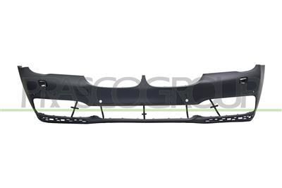FRONT BUMPER-PRIMED-WITH HEADLAMP WASHER HOLES-WITH FOR PARK ASSIST