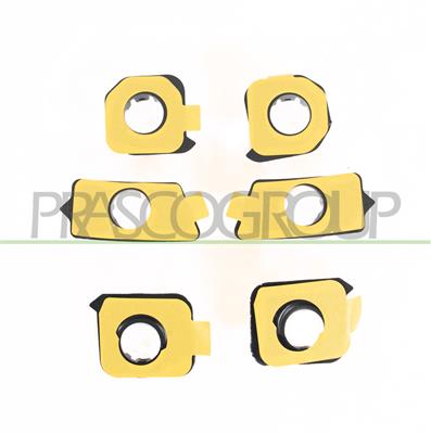 JEU DE SUPPORT CAPTEUR-PARE-CHOCS AVANT (6PCS)
