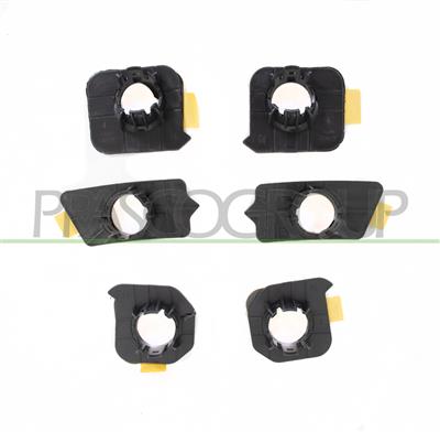 JEU DE SUPPORT CAPTEUR-PARE-CHOCS AVANT (6PCS)