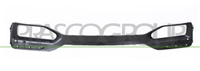REAR CENTRE BUMPER MOLDING-GRAY TEXTURED FINISH-WITH PDC