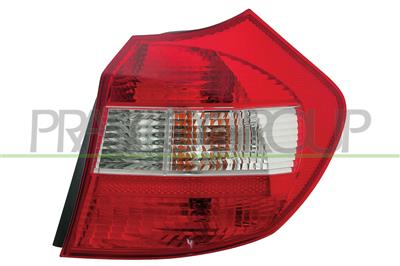 TAIL LAMP LEFT-WITHOUT BULB HOLDER RED/CLEAR