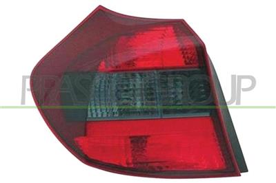 TAIL LAMP RIGHT-WITHOUT BULB HOLDER-RED/SMOKE