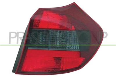 TAIL LAMP LEFT-WITHOUT BULB HOLDER RED/SMOKE