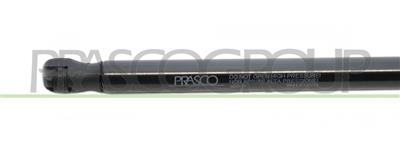 AMORTIGUADOR DE CAPO DERECHO/IZQUIERDO - 400 N - L 411 mm - C 160 mm - Ø 18 mm - Ø 8 mm