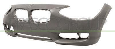 FRONT BUMPER-PRIMED-WITH TOW HOOK COVER-WITH CUTTING MARKS FOR PDC